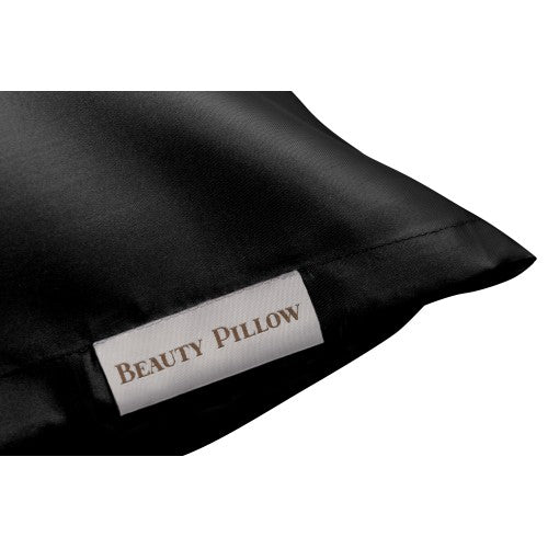 Beauty Pillow satijnen kussensloop Zwart 60x70 cm