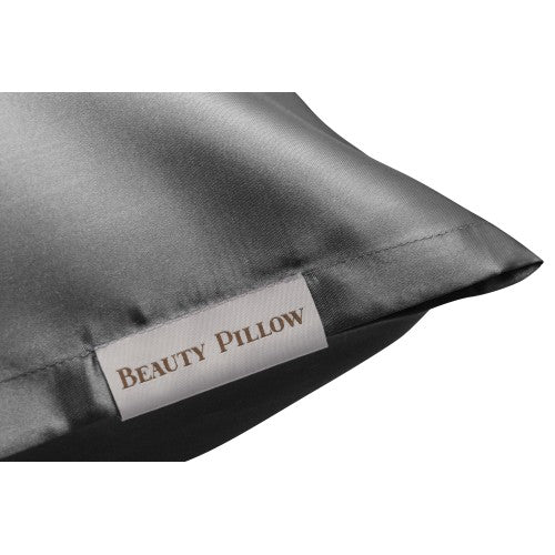Beauty Pillow satijnen kussensloop Antraciet 60x70 cm