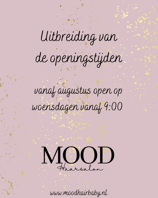 Uitbreiding openingstijden