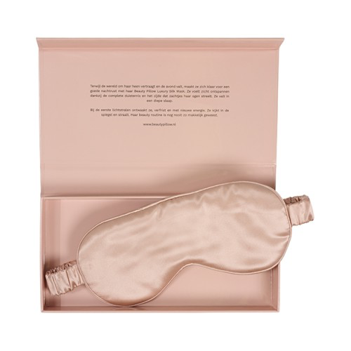 Beauty Pillow Luxury Silk Mask - Rose Gold