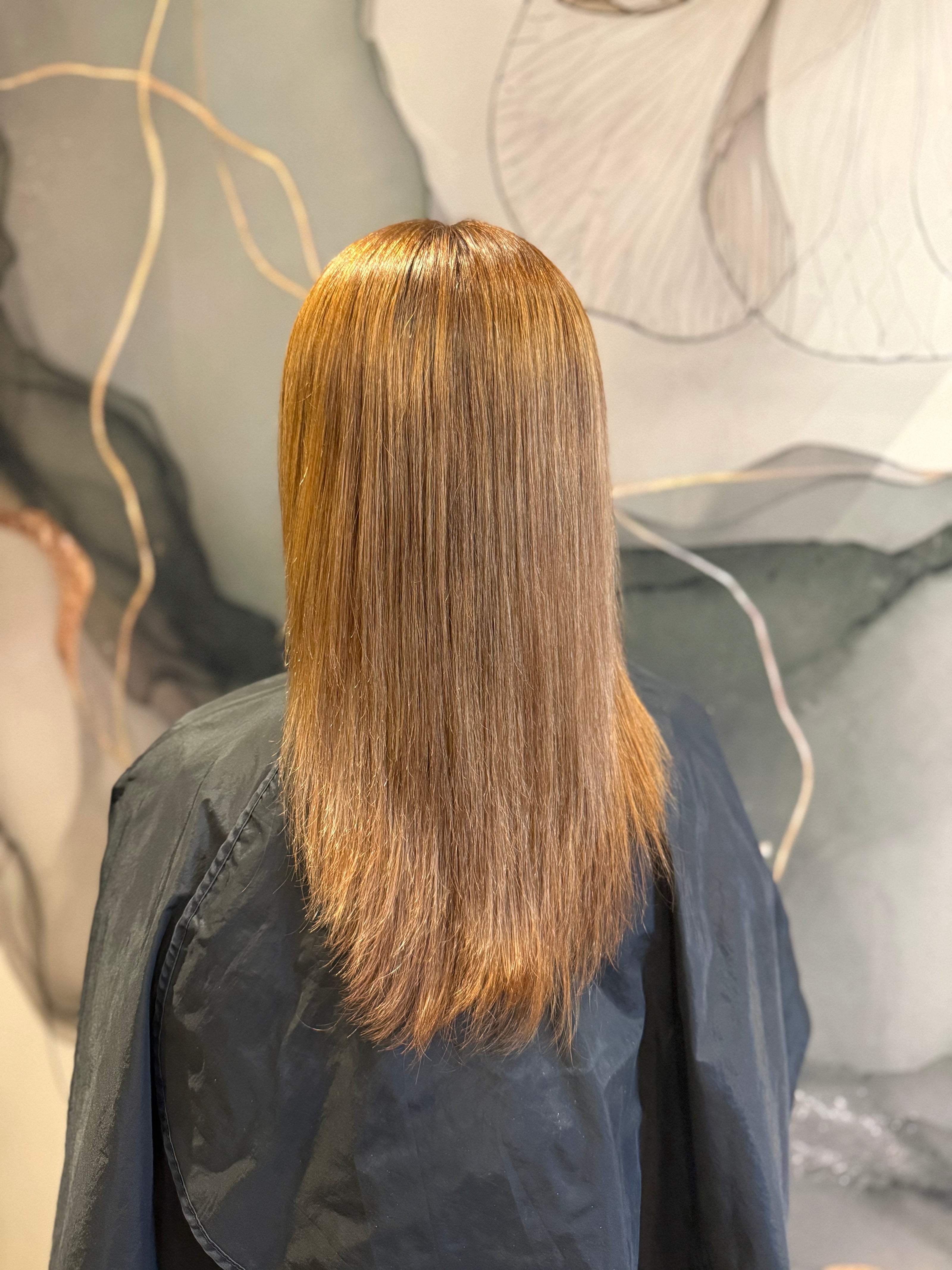 Keratine gold na foto 